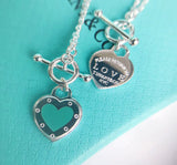 Brand Style Mint Heart Charm Necklace