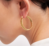 Stainless Steel Hoop Earring