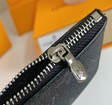 L Brand Style Coin Purse with Key Chain